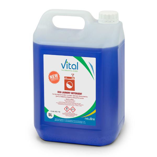 Vital Bio Laundry Liquid Detergent 5L